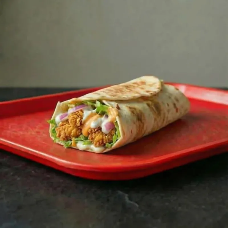 Loaded Chicken Wrap
